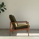Danish Scandinavian armchair in teak