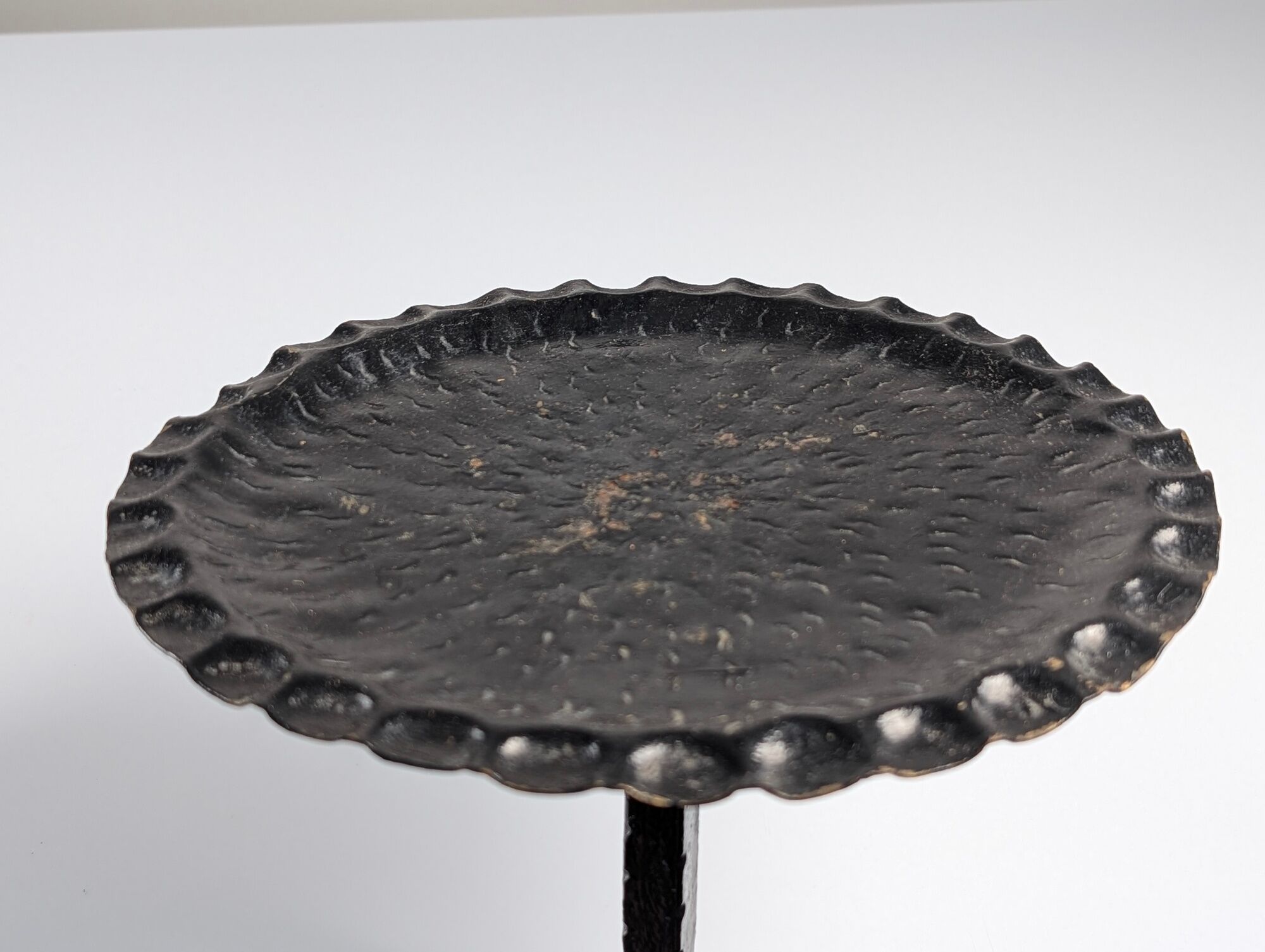 Martini-style drinks table in wrought iron, Spain, 1950s