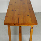 Solid pine table 1970s