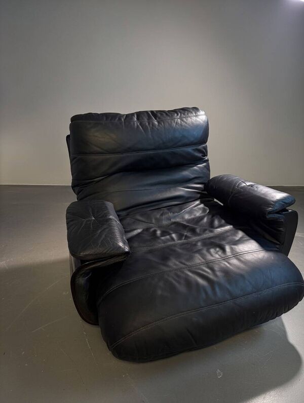Fauteuil, ligne roset Marsala black leather