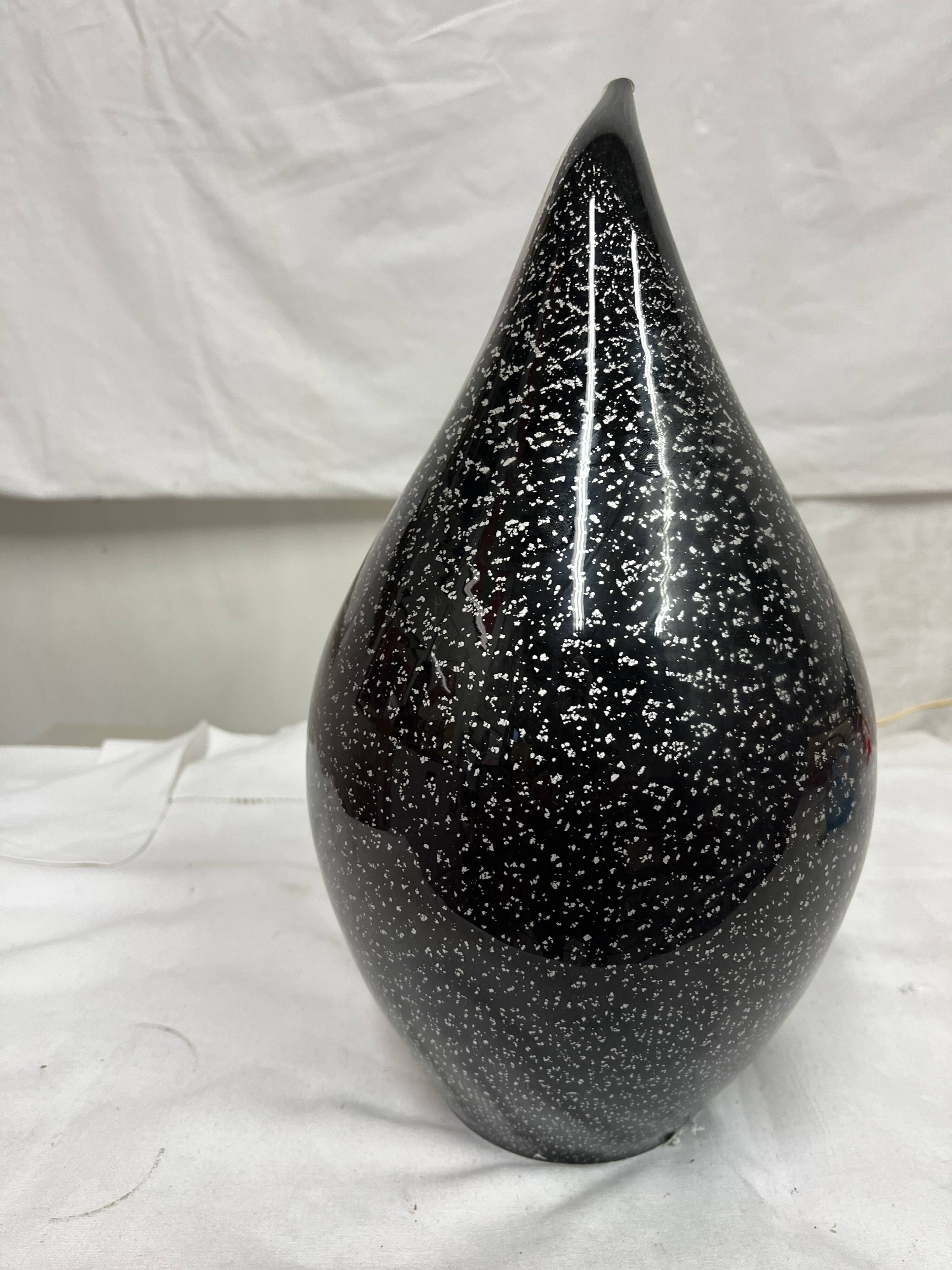Murano glass drop lamp design from the 70s