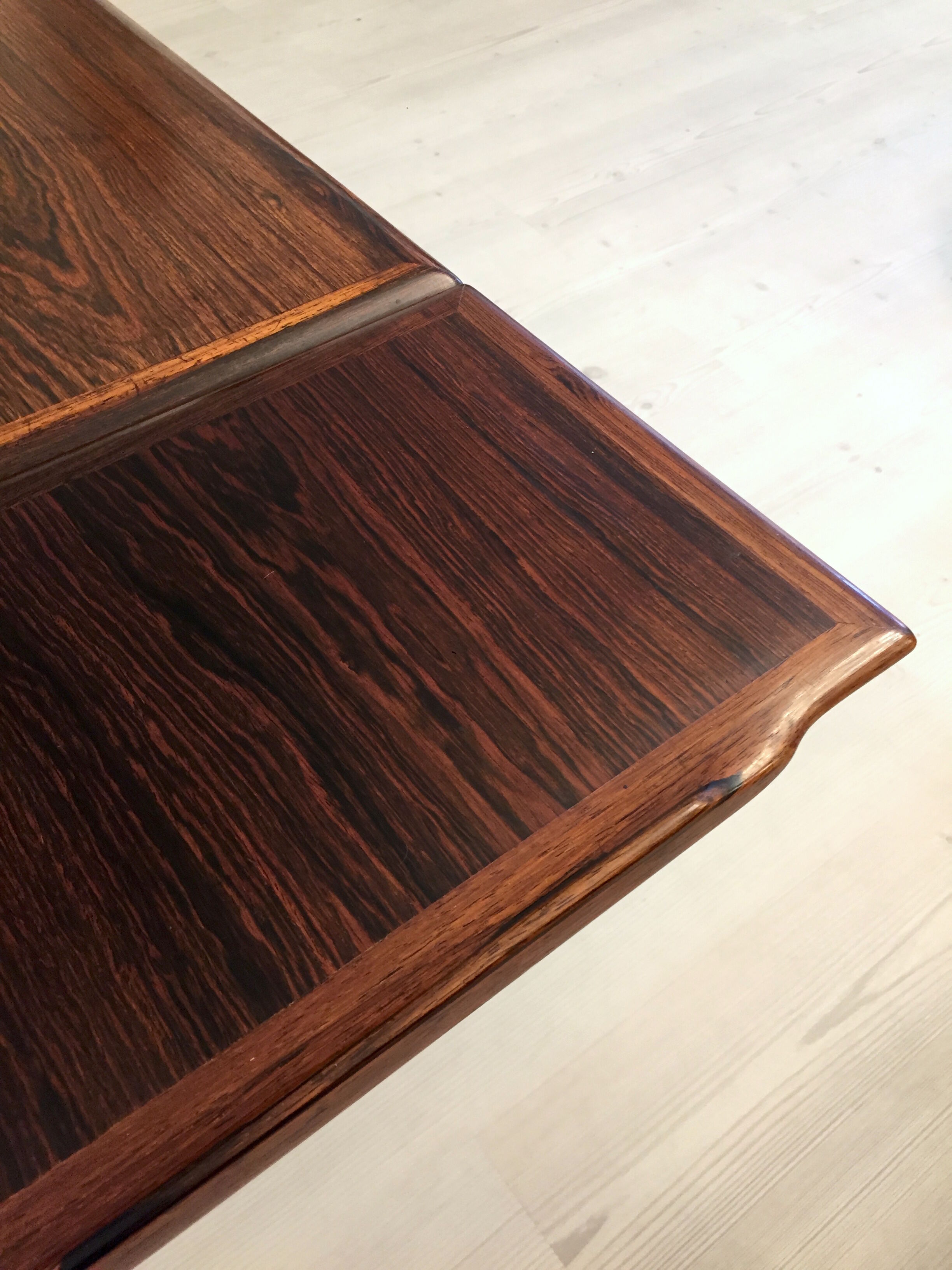 Danish extendable serving cart in palissander midcentury 1960s