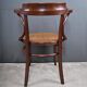 Curved beech armchair, Baumann house – early 20th century