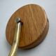 Old small vintage opaline wall light