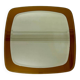 Double mirrors stacked vintage design, France, 1970s