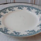 Round dish Terre de Fer Saint-Amand La Vallière XIXth