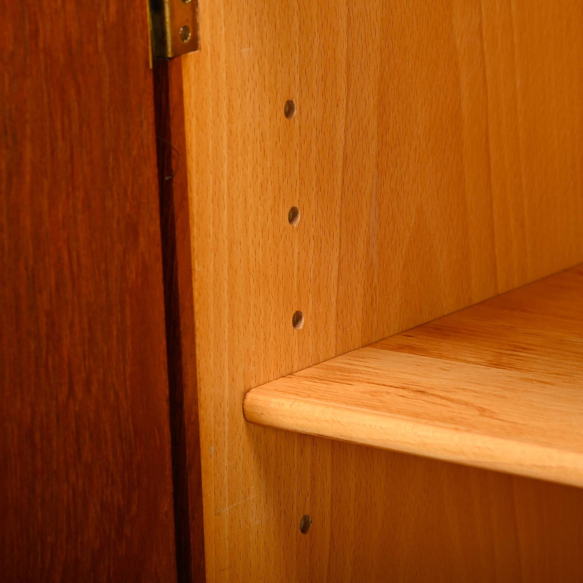Børge Mogensen Cabinet or small Sideboard in teak and oak, Søborg Møbler
