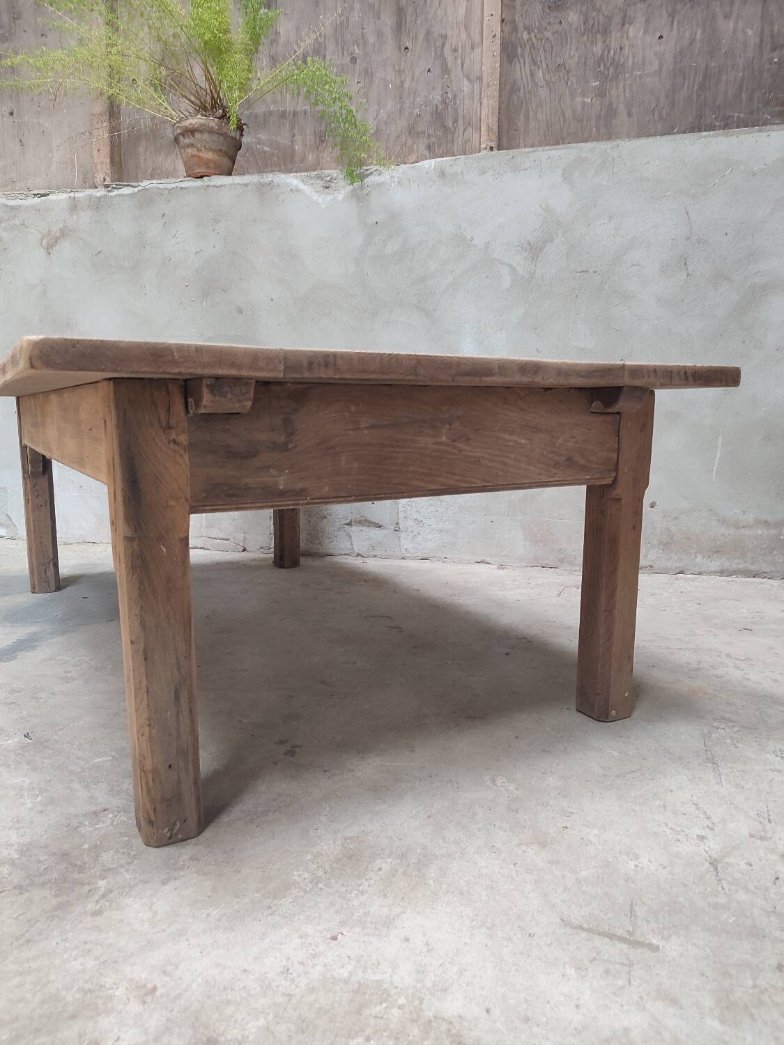 Large farmhouse coffee table