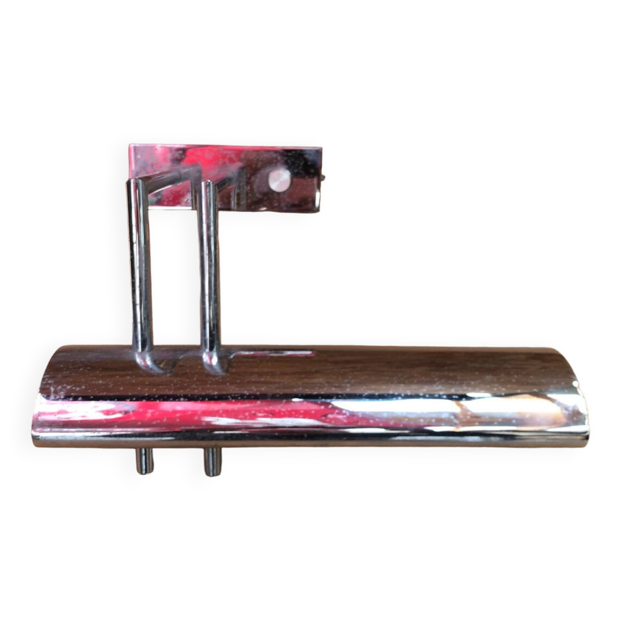 Old Mauro Marzollo Style TVE Wall Lamp Chromed Metal Milano Vintage