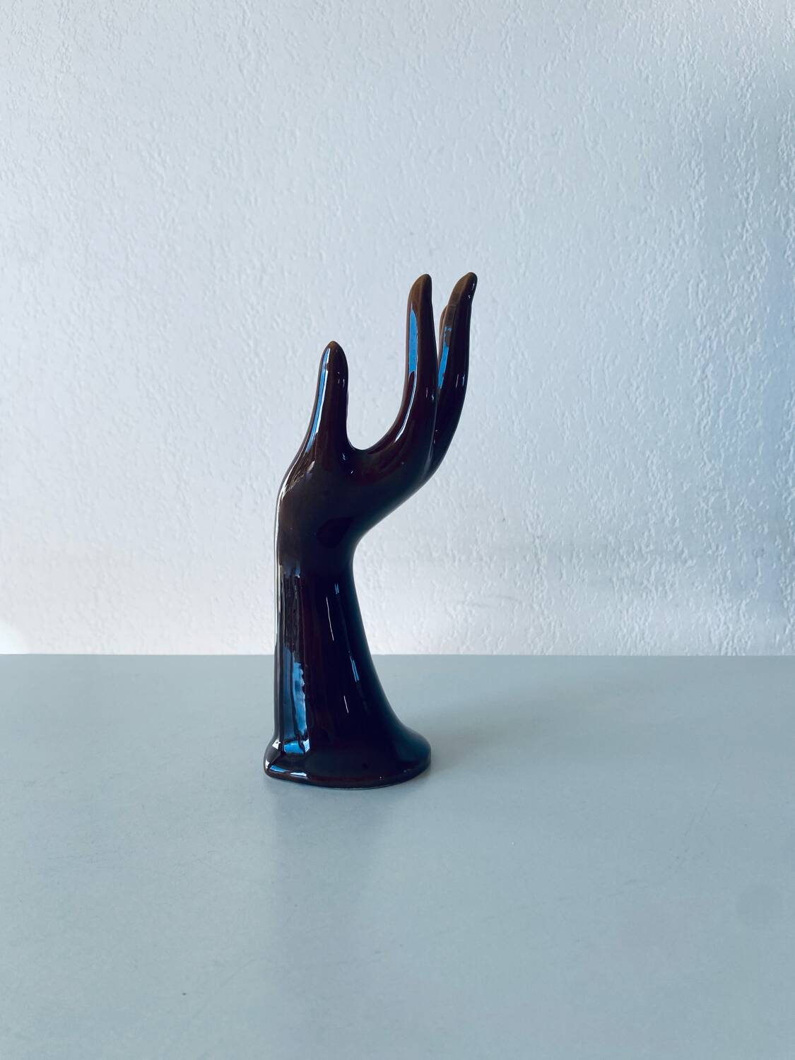 Handmade ceramic vase and jewelry holder