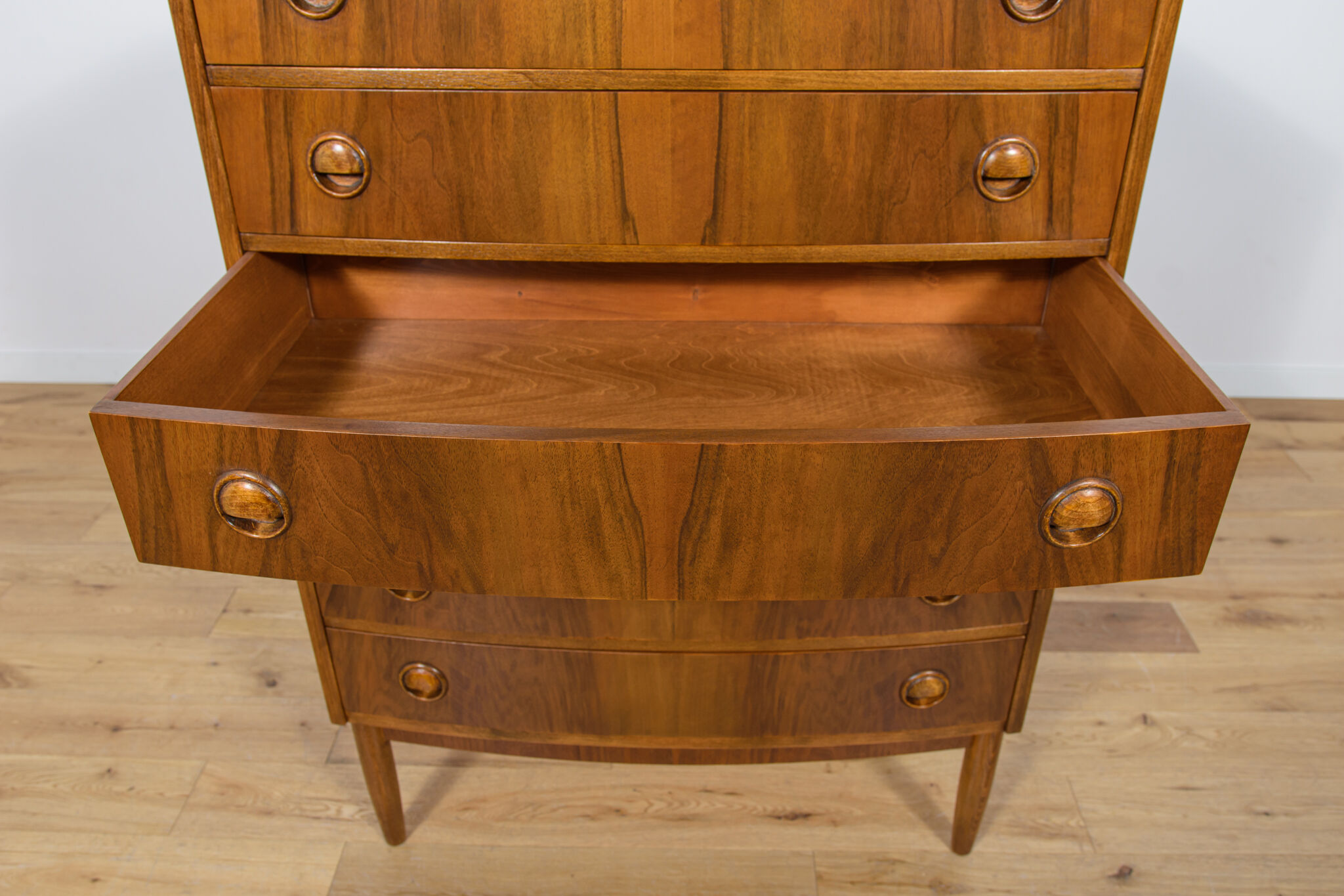 Mid-Century Danish Walnut Dresser, 1960s