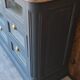 cabinet with drawers grainetier patina gray and raw top
