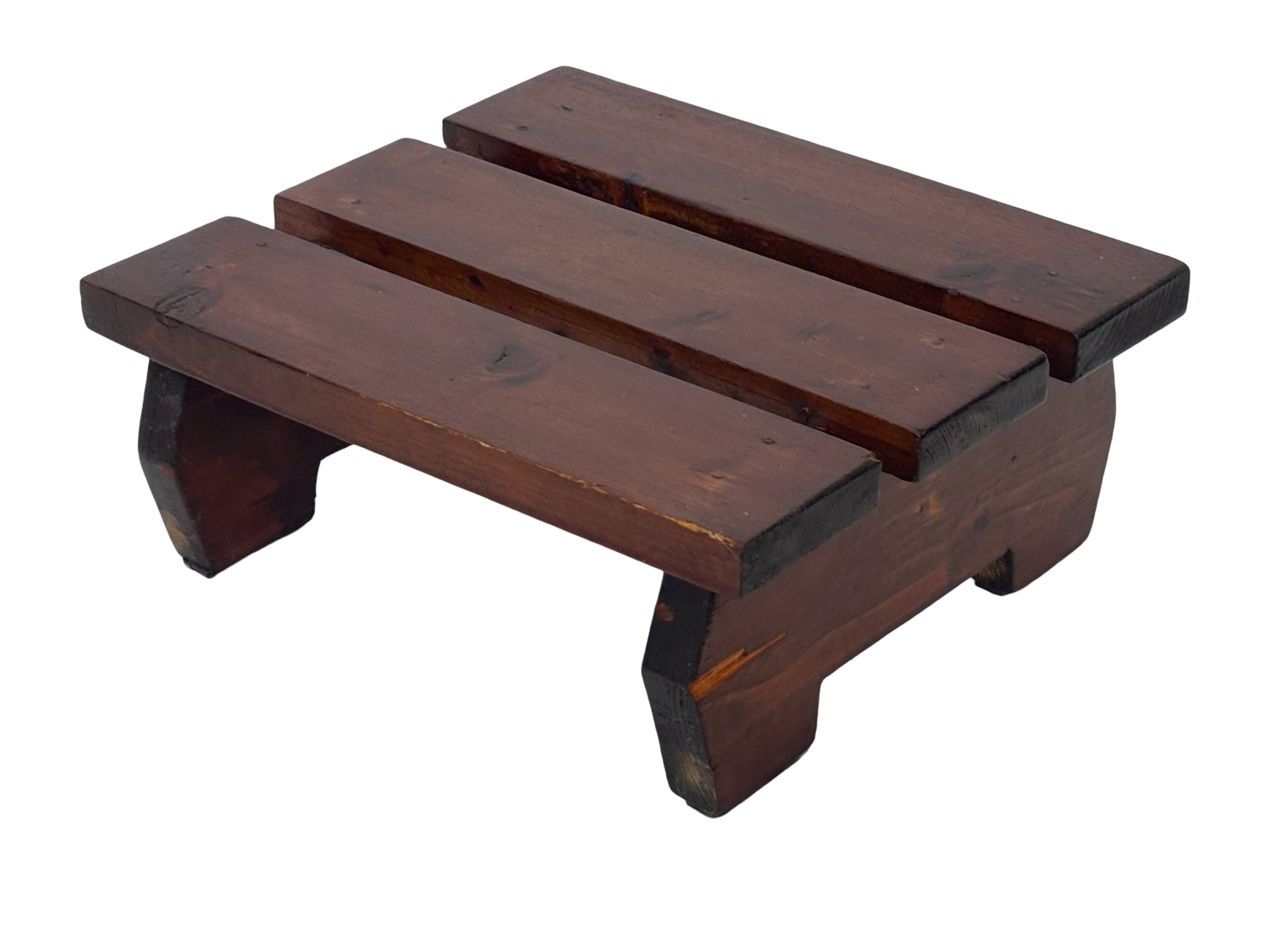 Art Deco footstool foot rest minimalist 40's design