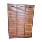 Curtain binder 3 compartments in chene 1950