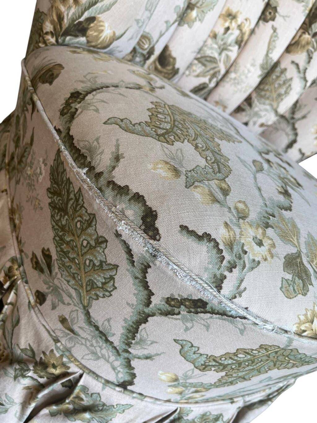 Vintage floral patterned cocktail chairs/armchairs