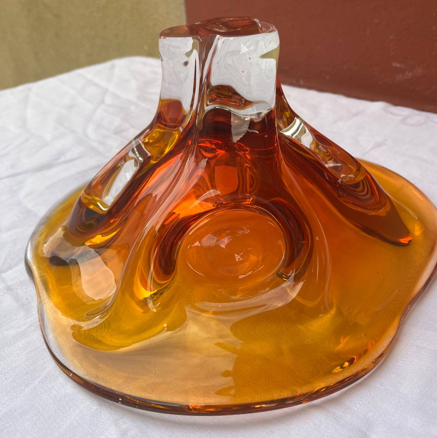 Canadian art glass cup or bowl