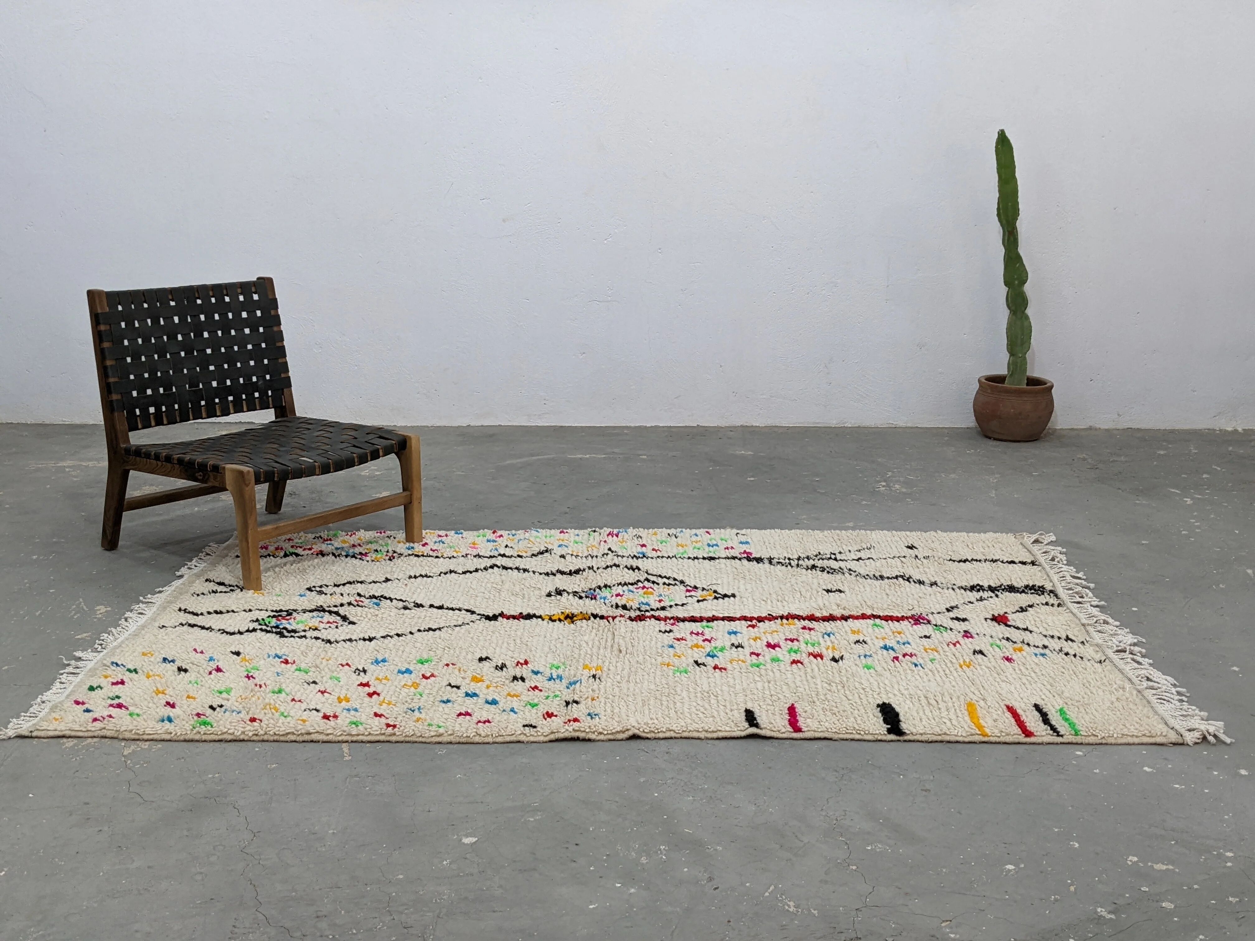Handmade Azilal rug, 234 x 147 cm, AZD-