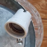 Chiseled glass ceiling light