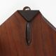 Art Deco coatrack in oak and copper, Belgium 1920s
