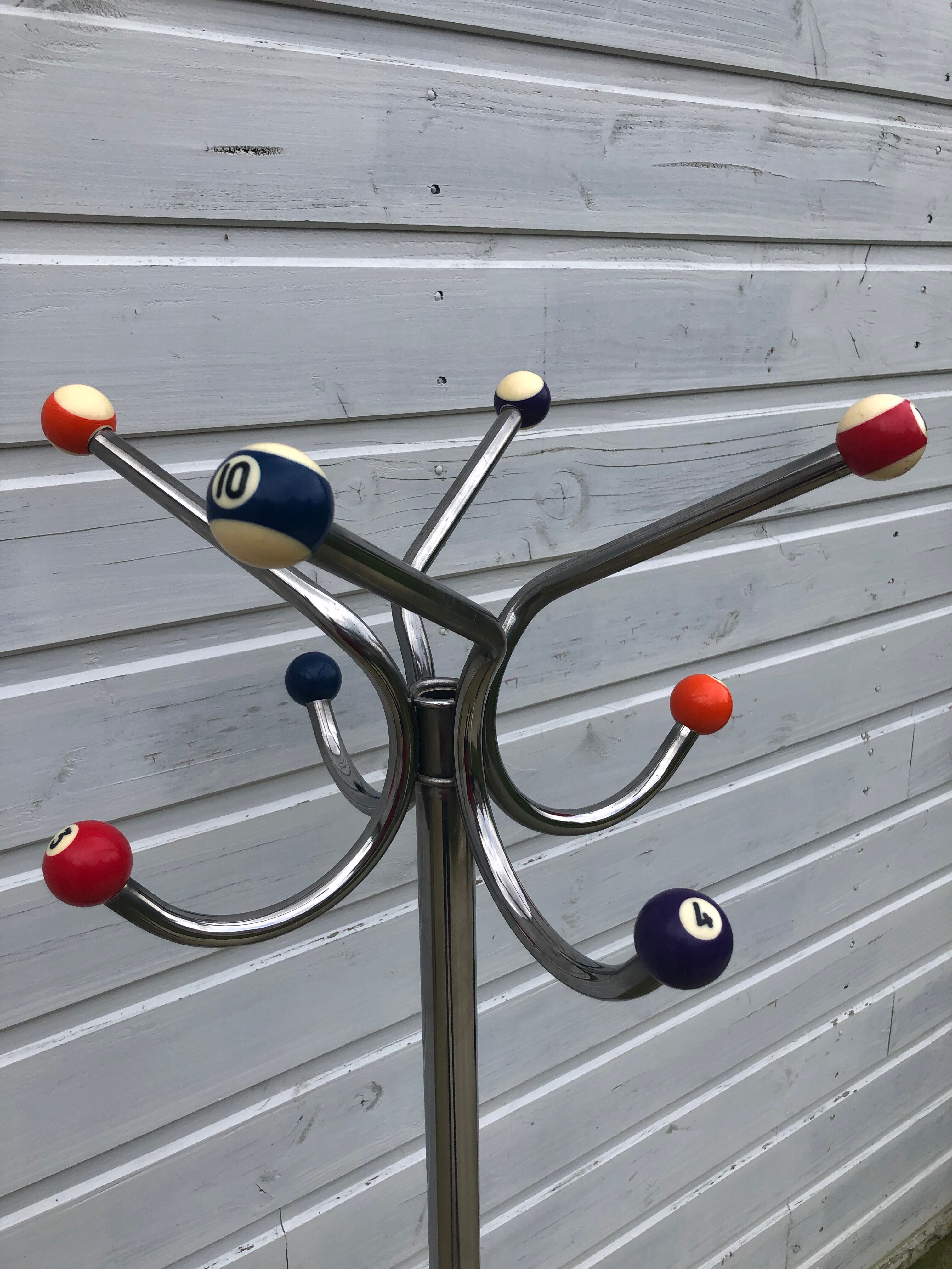Vintage Deco stand coat hanger