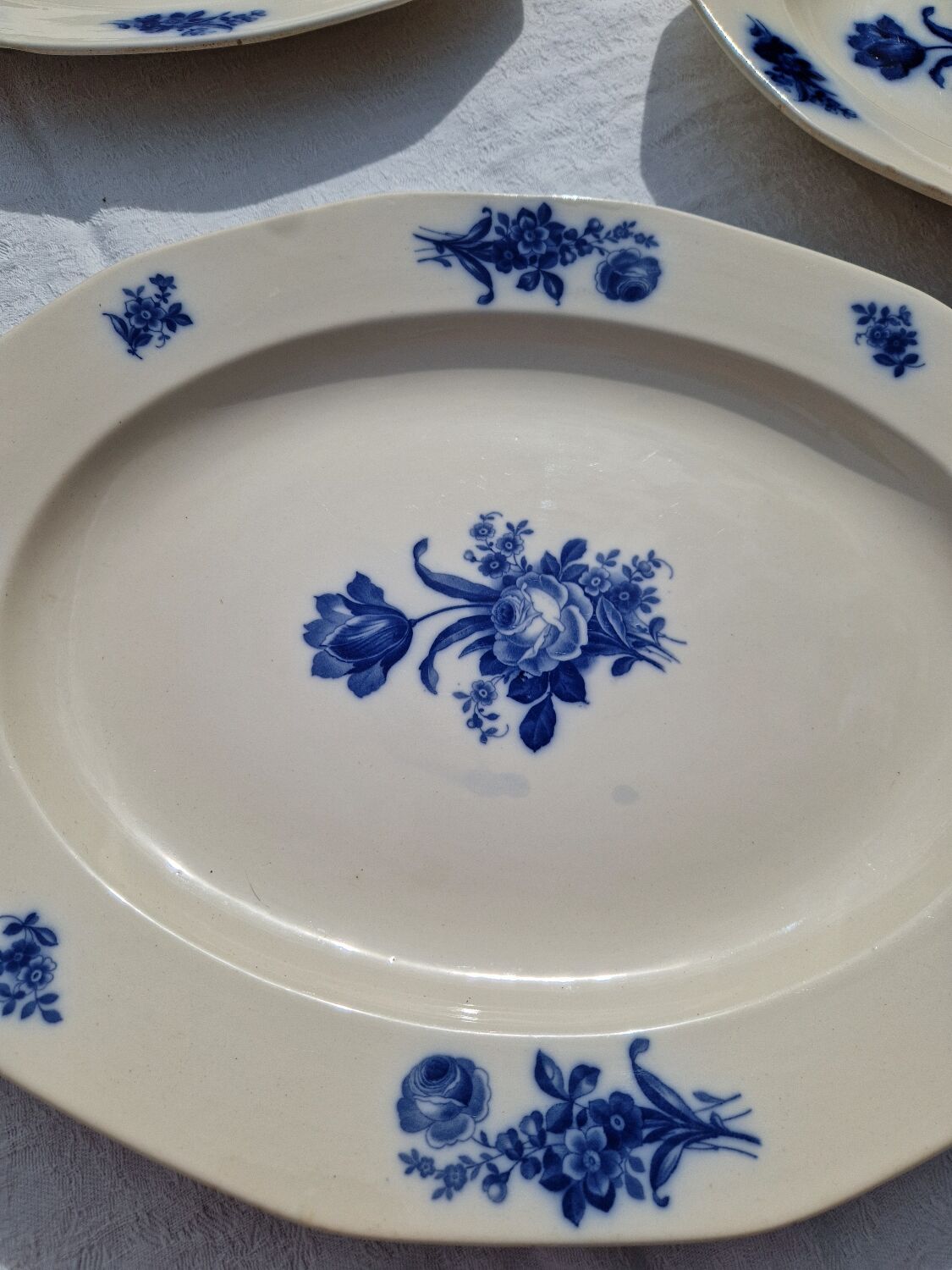 Set Of 3 Villeroy And Boch Mettlach Dish