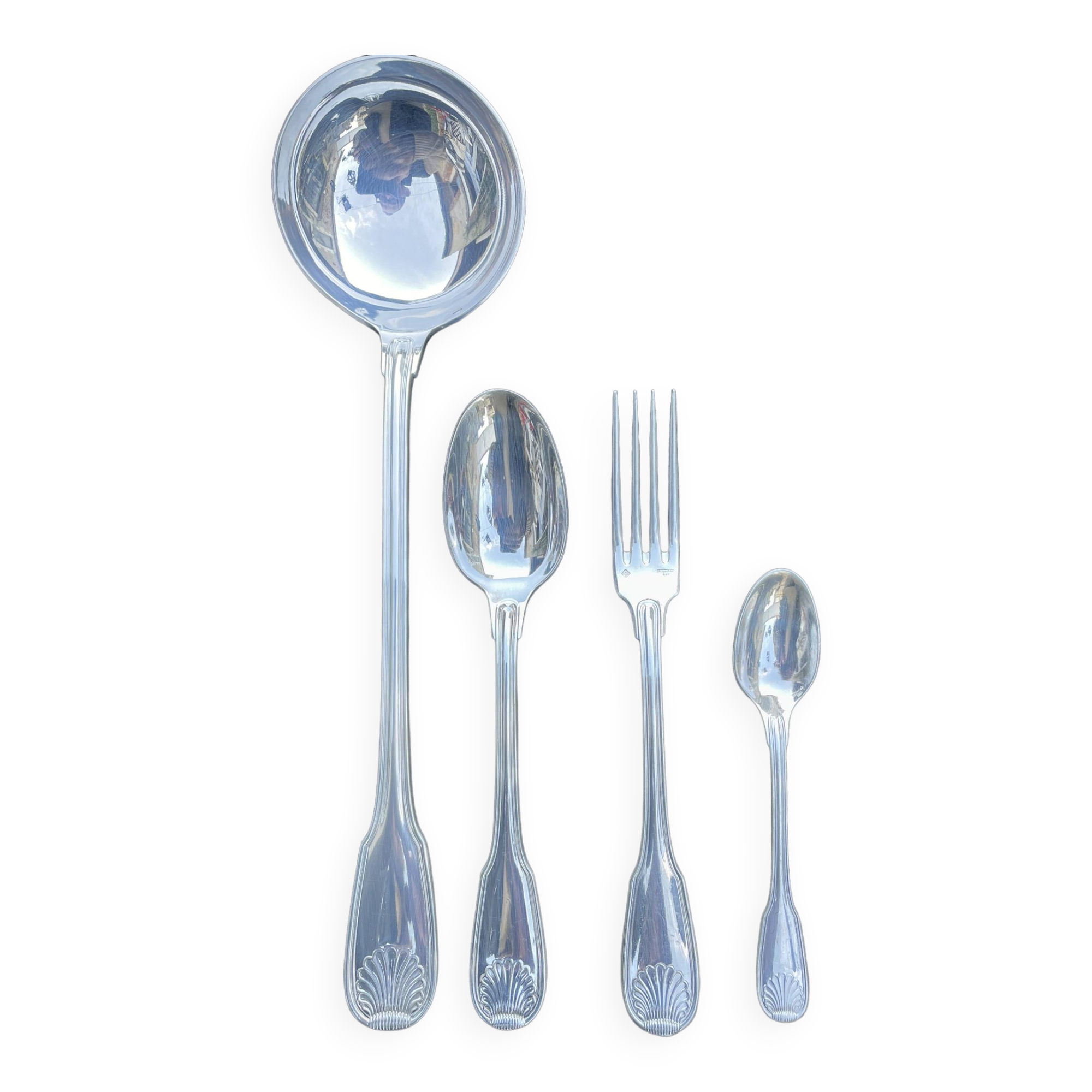Cutlery set of 37 pieces – Silverware Argental – Silver plated