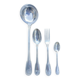 Cutlery set of 37 pieces – Silverware Argental – Silver plated