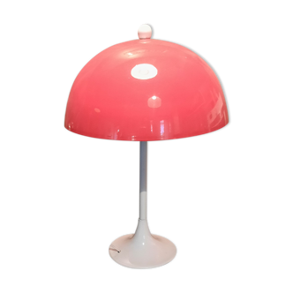 Lampe champignon rouge année 70