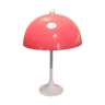 Red mushroom lamp from the 70s