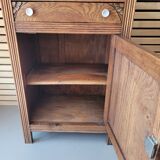 Vintage wooden jam maker