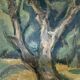 Vintage Oil on Canvas by Swedish artist Anna Munther (1915-2000)