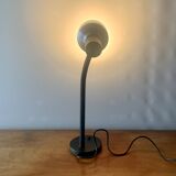 Vintage Wila desk lamp in black metal and aluminum