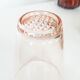 Lot of 4 vintage pink glasses vintage pink glass