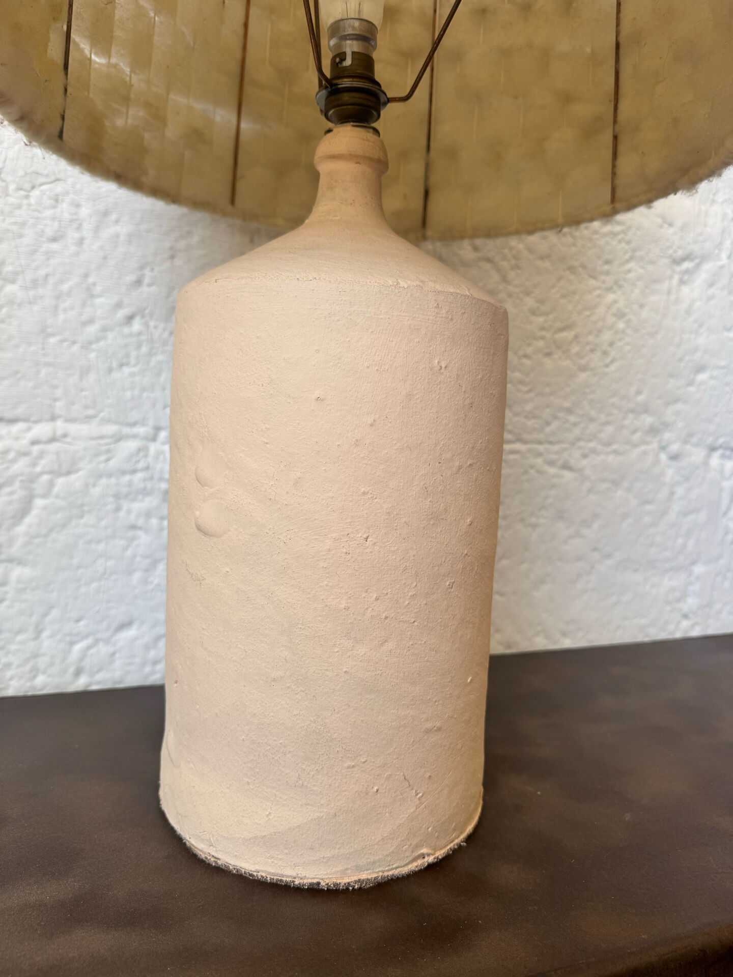 Ceramic wool lamp from the 1960s.