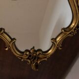 Miroir doré baroque 41x63cm