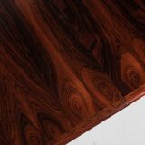 Midcentury Danish oval dining table in rosewood 1960s - with 2 extensions