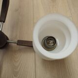 Wooden chandelier, Danish design, 1970s, production: Denmark