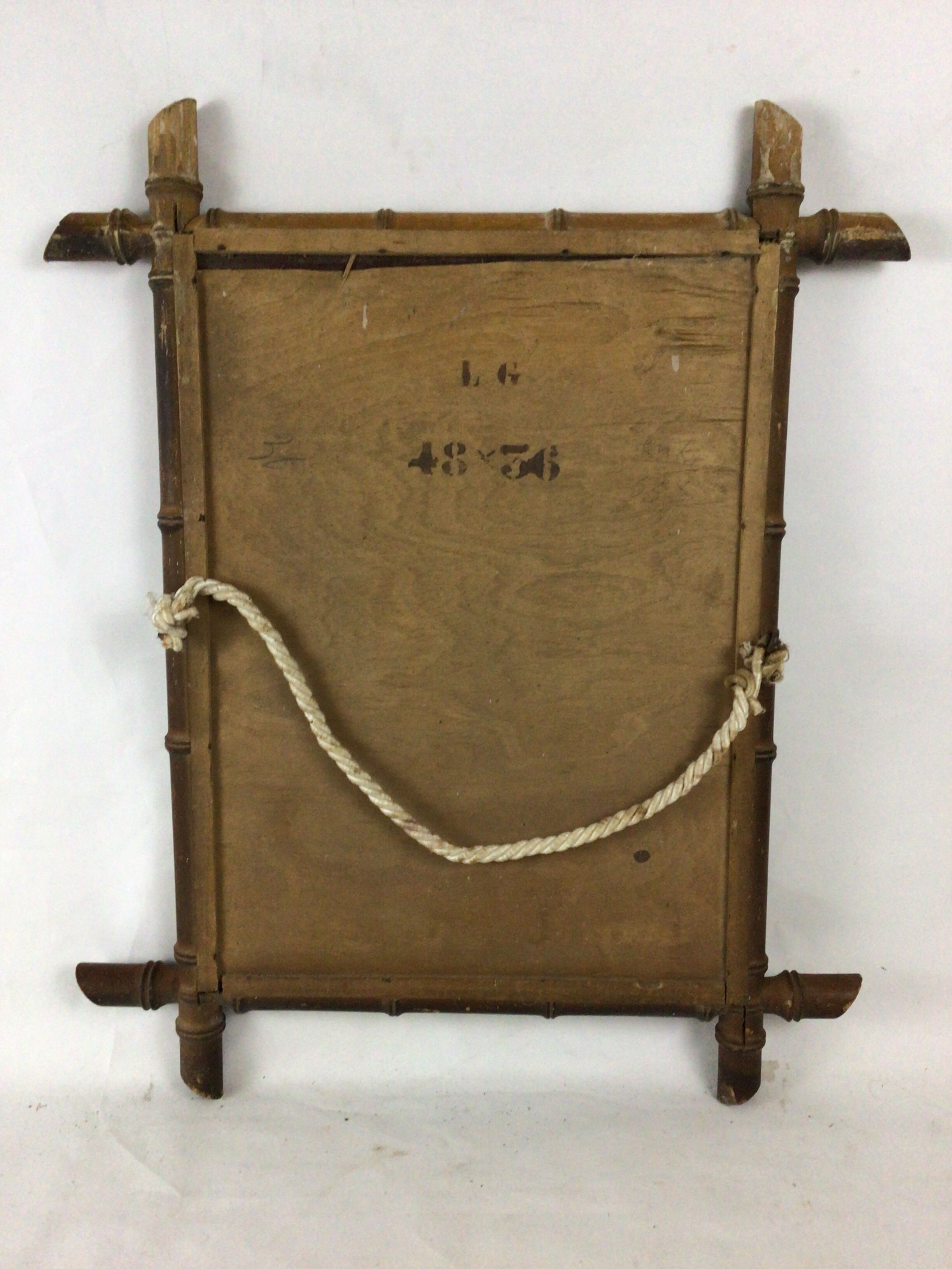 Bamboo mirror 1900 53*65cm