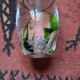 Very original vintage Swedish glass vase.