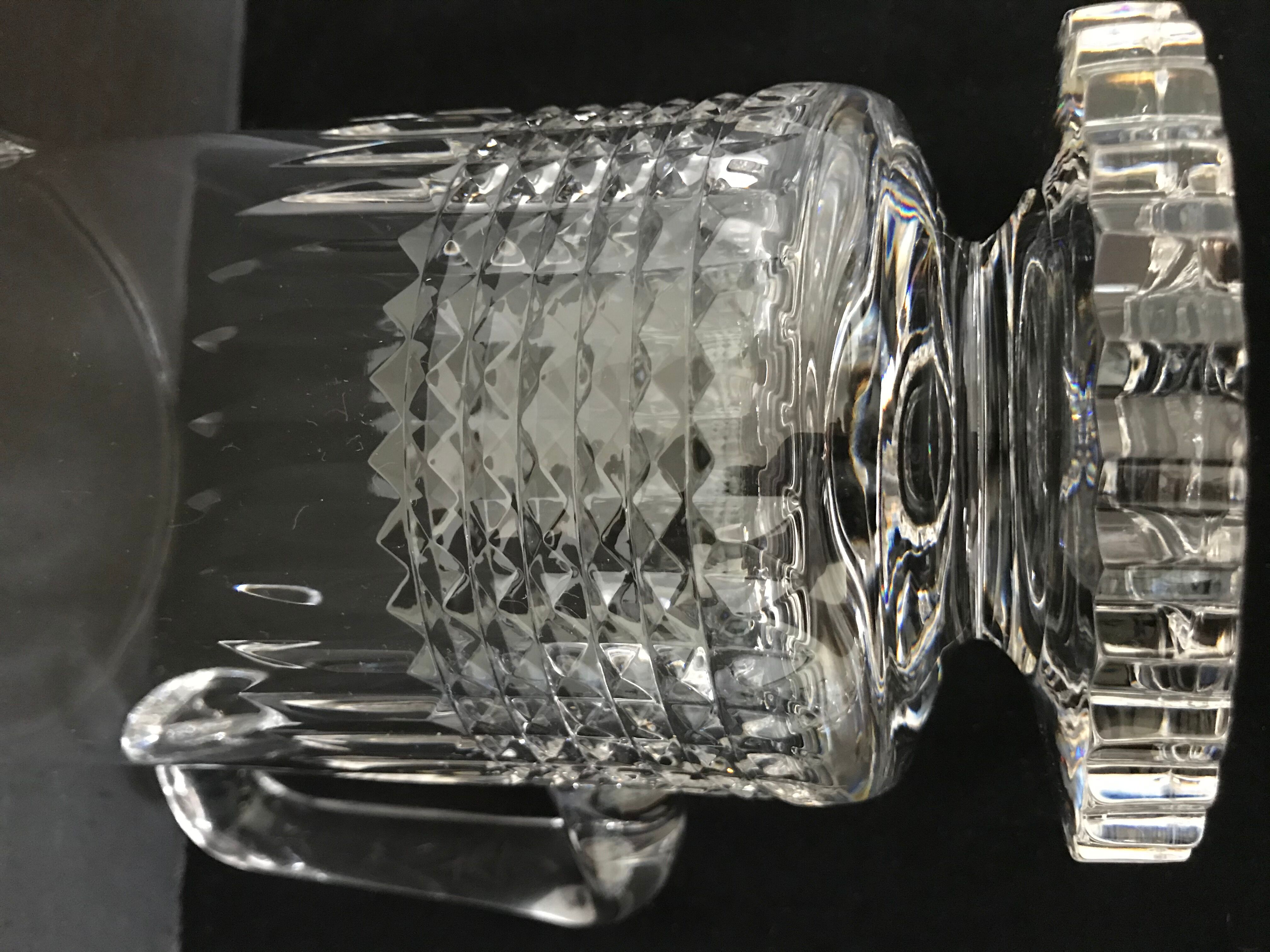 Pichet - cristal soufflé et taillé cristallerie Wadgassen Villeroy&Boch