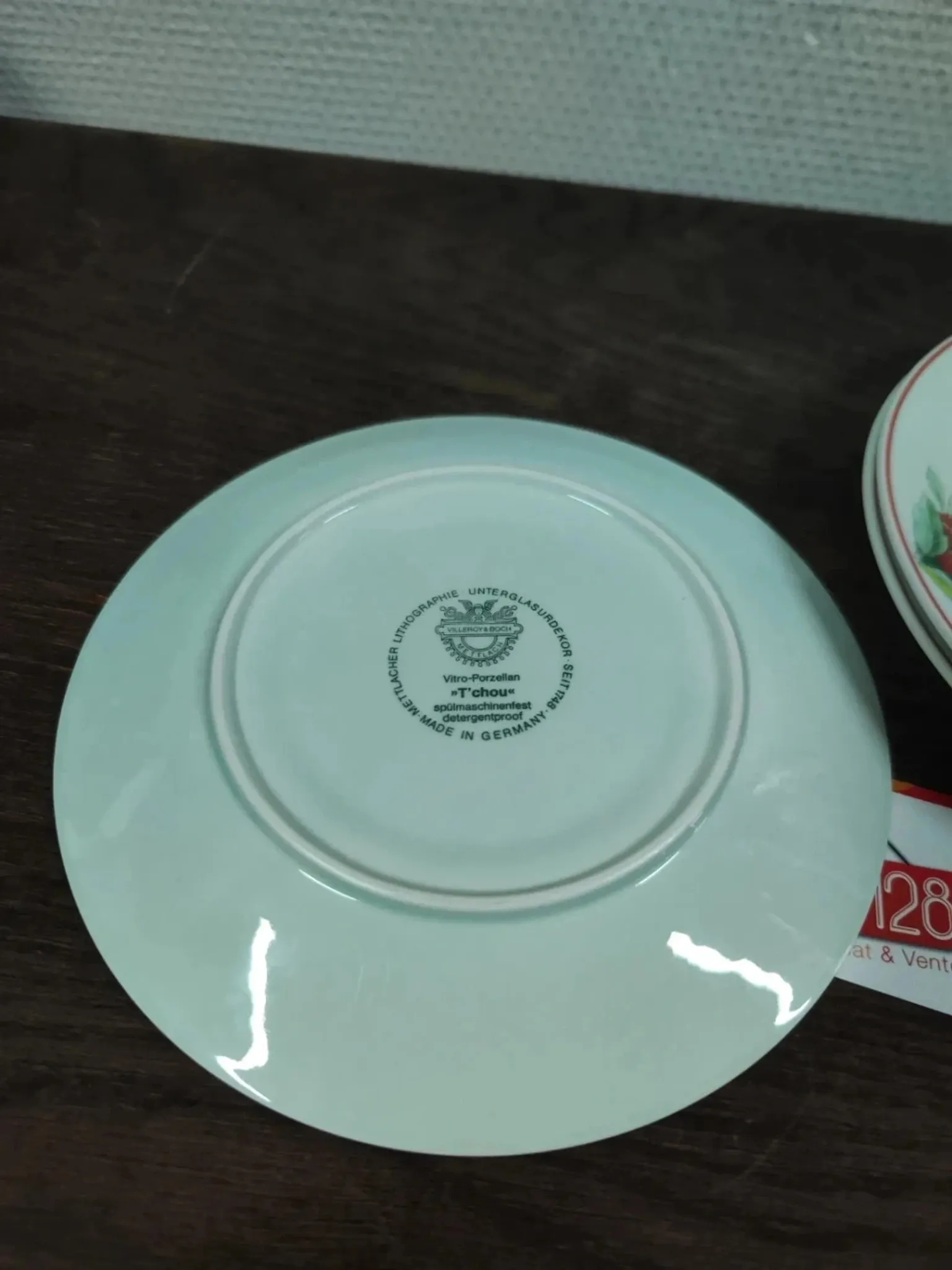 Set of 5 saucers Villeroy and Boch t'chou