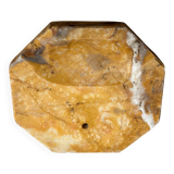 Art Deco Orange Marble Ashtray/ Catchall