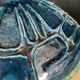 Vintage covered large pot in brutalist ceramic - Hungary