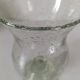 Blown glass bubble photophore, baluster shape – workshop spirit