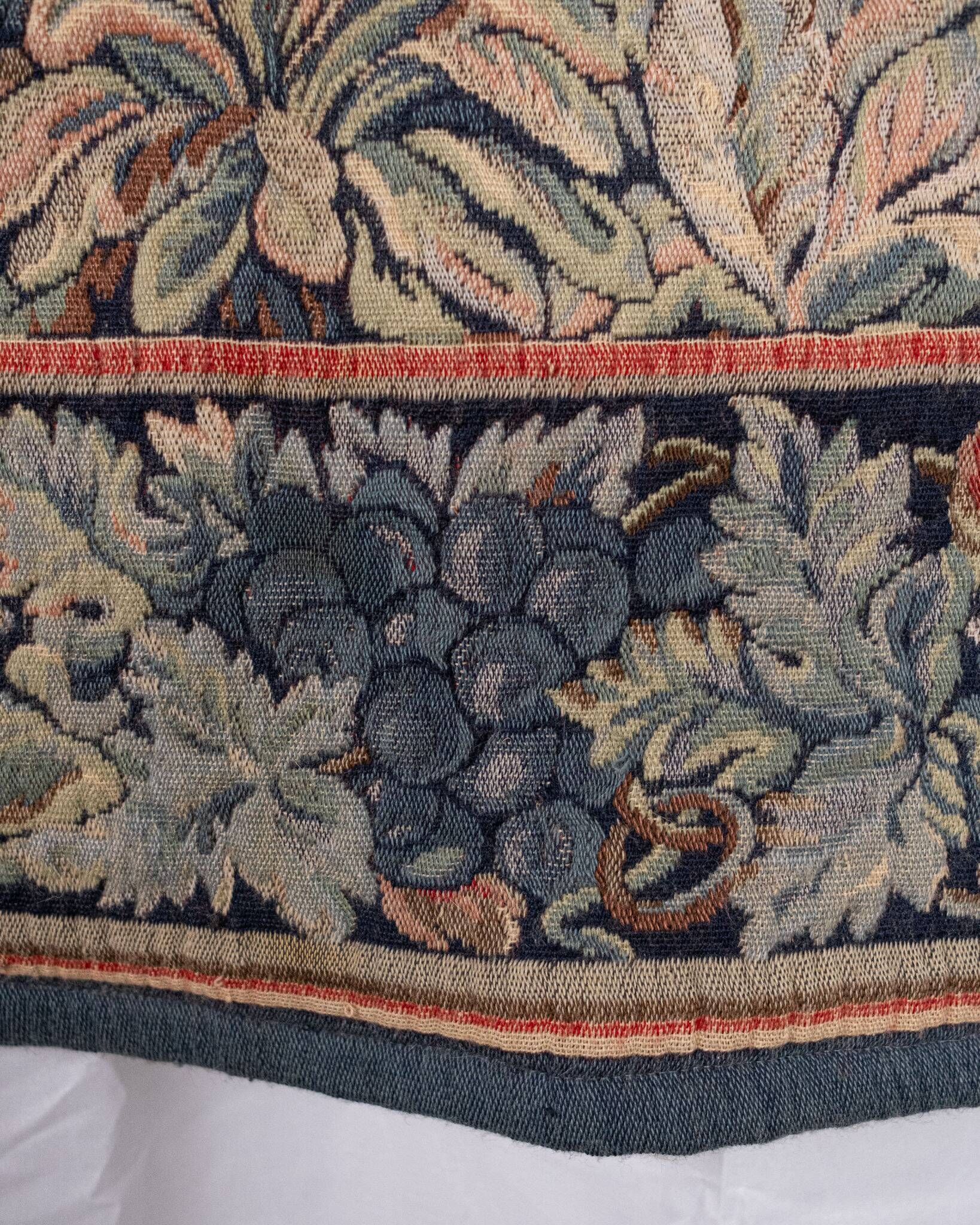 Verdure Tapestry with Fox, John Dearle for Morris & Co, mid-20th century