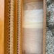 Commode en rotin et bois vintage
