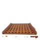 Teak plateau with crossbars attributed to Jens Quistgaard, Denmark, 1960.
