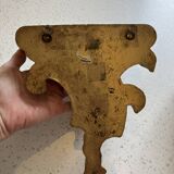 Pair of wooden consoles