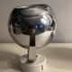Pair of eye ball wall lights, space age, chrome, vintage, 70s