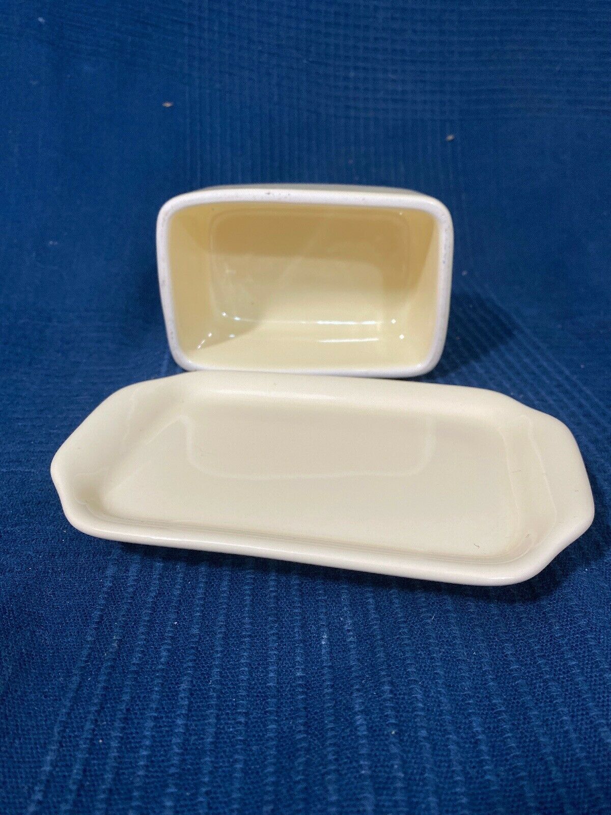 Vintage Louis style ceramic butter maker brand Tohu Bohu